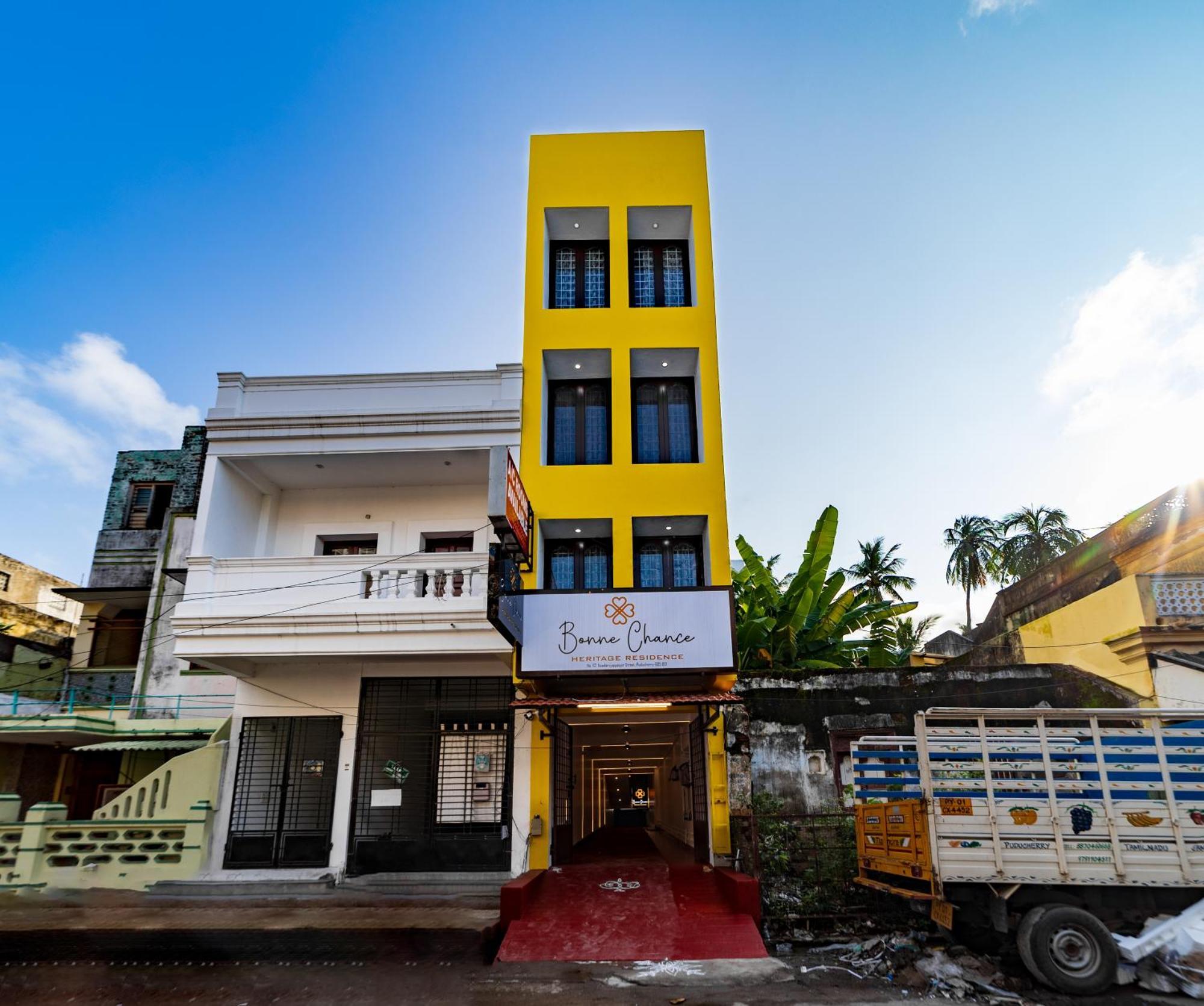 Bonne Chance Heritage Residence Pondichéry Extérieur photo